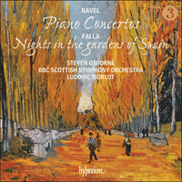 CDA68148 - Ravel: Piano Concertos; Falla: Nights in the gardens of Spain