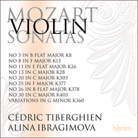 CDA68164 - Mozart: Violin Sonatas K303, 377, 378 & 403