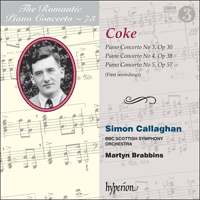 CDA68173 - Coke: Piano Concertos Nos 3, 4 & 5