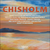 CDA68208 - Chisholm: Violin Concerto & Dance Suite