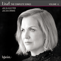 CDA68235 - Liszt: The Complete Songs, Vol. 6 - Julia Kleiter