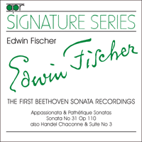 APR5502 - Edwin Fischer - The First Beethoven Sonata Recordings