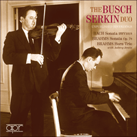 APR5528 - The Busch-Serkin Duo - Unpublished Recordings