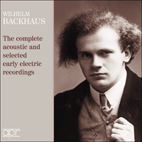 APR7317 - Wilhelm Backhaus - The complete acoustic and selected early electric recordings
