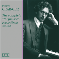 APR7501 - Percy Grainger - The complete 78-rpm solo recordings
