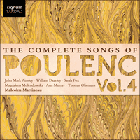 SIGCD323 - Poulenc: The Complete Songs, Vol. 4