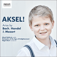 SIGCD435 - Aksel! - Arias by Bach, Handel & Mozart